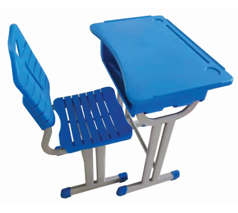 注塑固定课桌椅