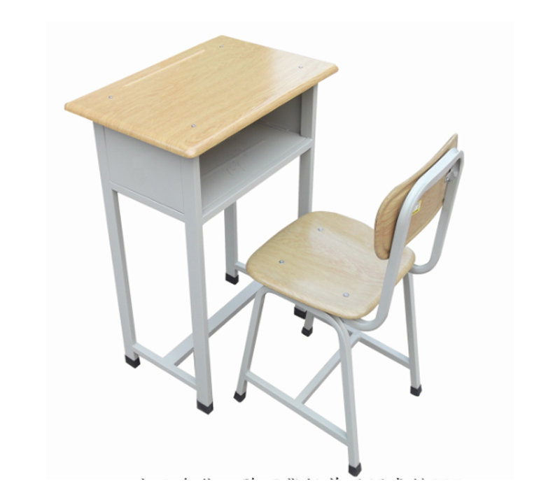 碧丽华板单层课桌椅