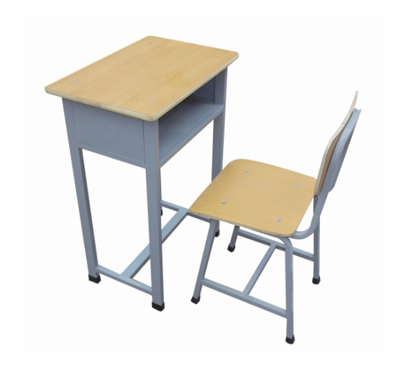 多层板单层课桌椅