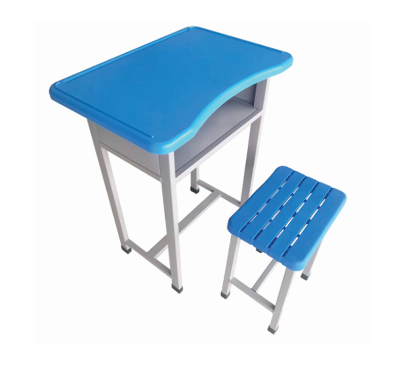注塑固定课桌椅